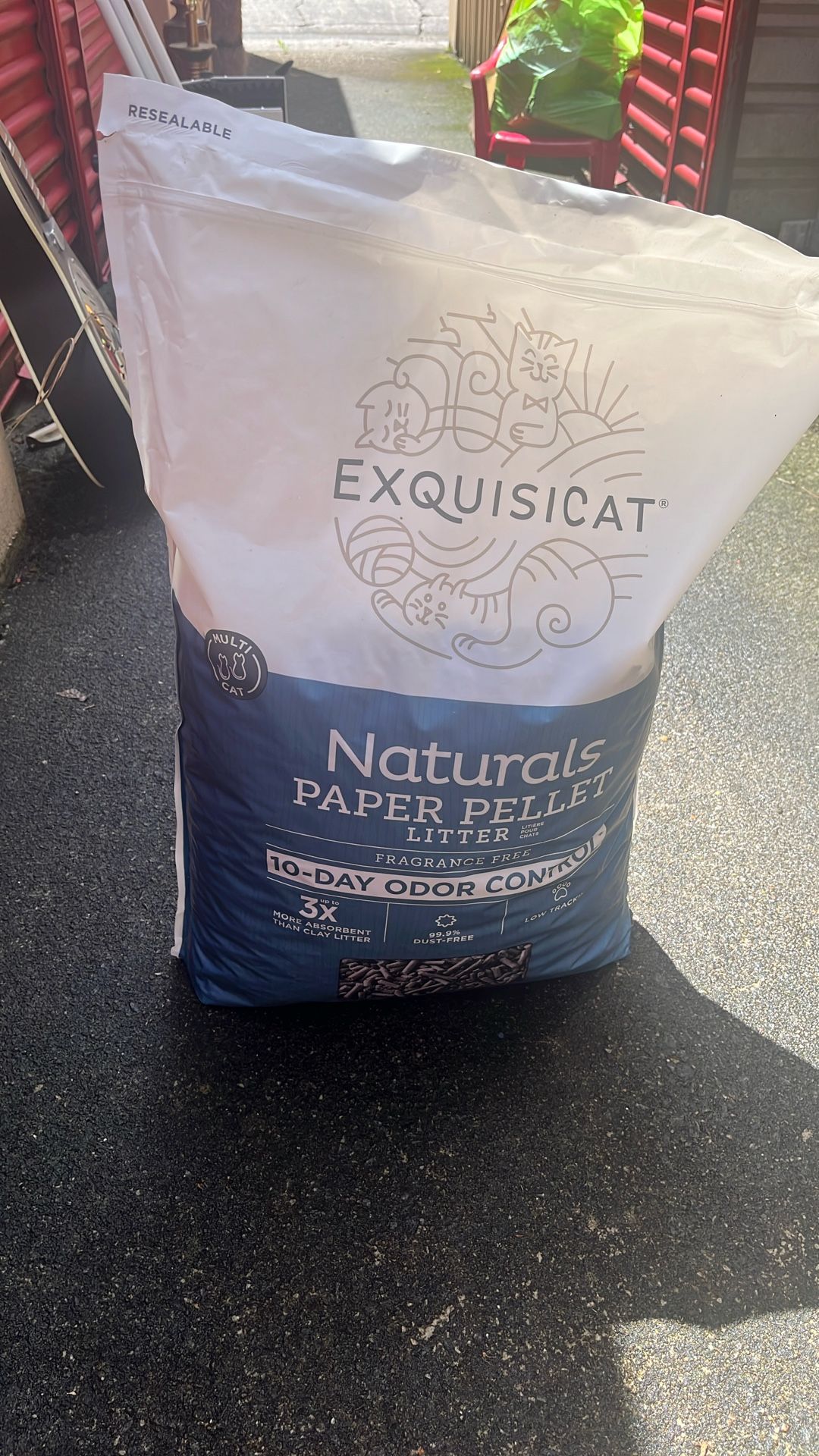 Ezquisicat Natural Paper Pellet Litter