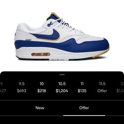 Nike Air Max 1   Sz10.5   Please Read !! 