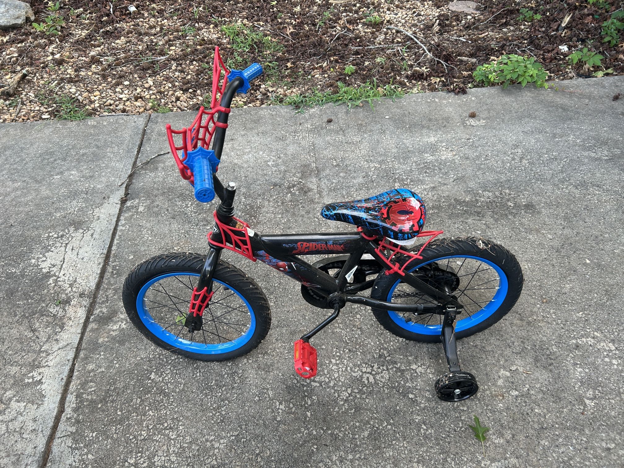 Spider-Man Kids Bike w/ Training Wheels – $25 OBO