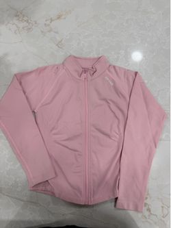 DFYNE Women’s Zip-Up Athletic Jacket Pink Size Small | Gym Workout