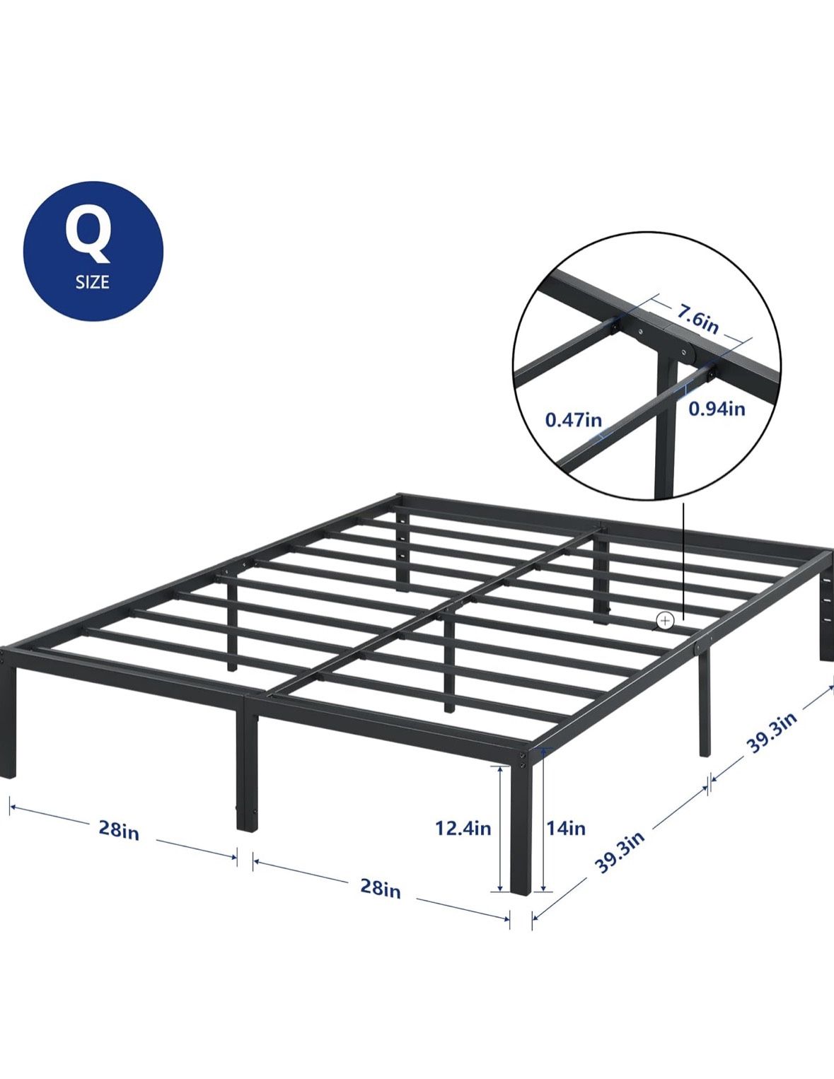 Queen Bed Frame Olee Sleep