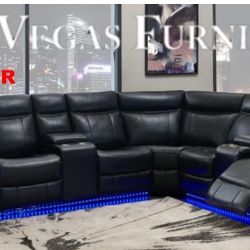 Sectional Power Recliners ✅ Delivery available ✅ Financing Options Available!✔️✨️No Credit Needed✔️✨️$0 Or $50 Down Payment✨️