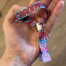 Neon Carnival 2026 wristband