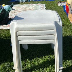 Plastic End Tables