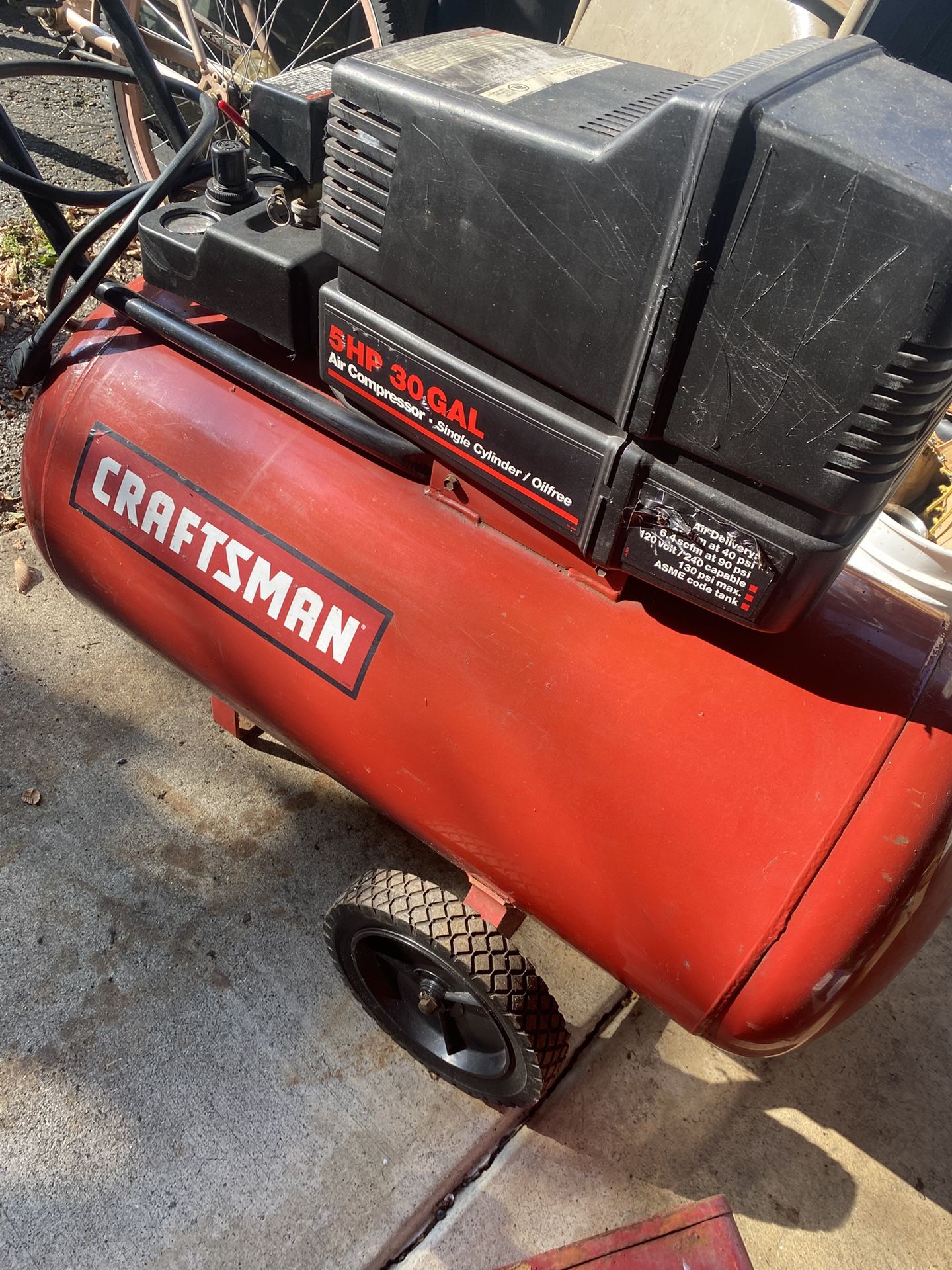 Craftsman Air Compressor 