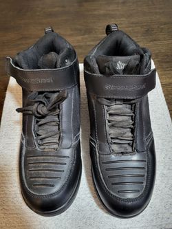 Men's Street & Steel Motorcycle High Tops, Size 10