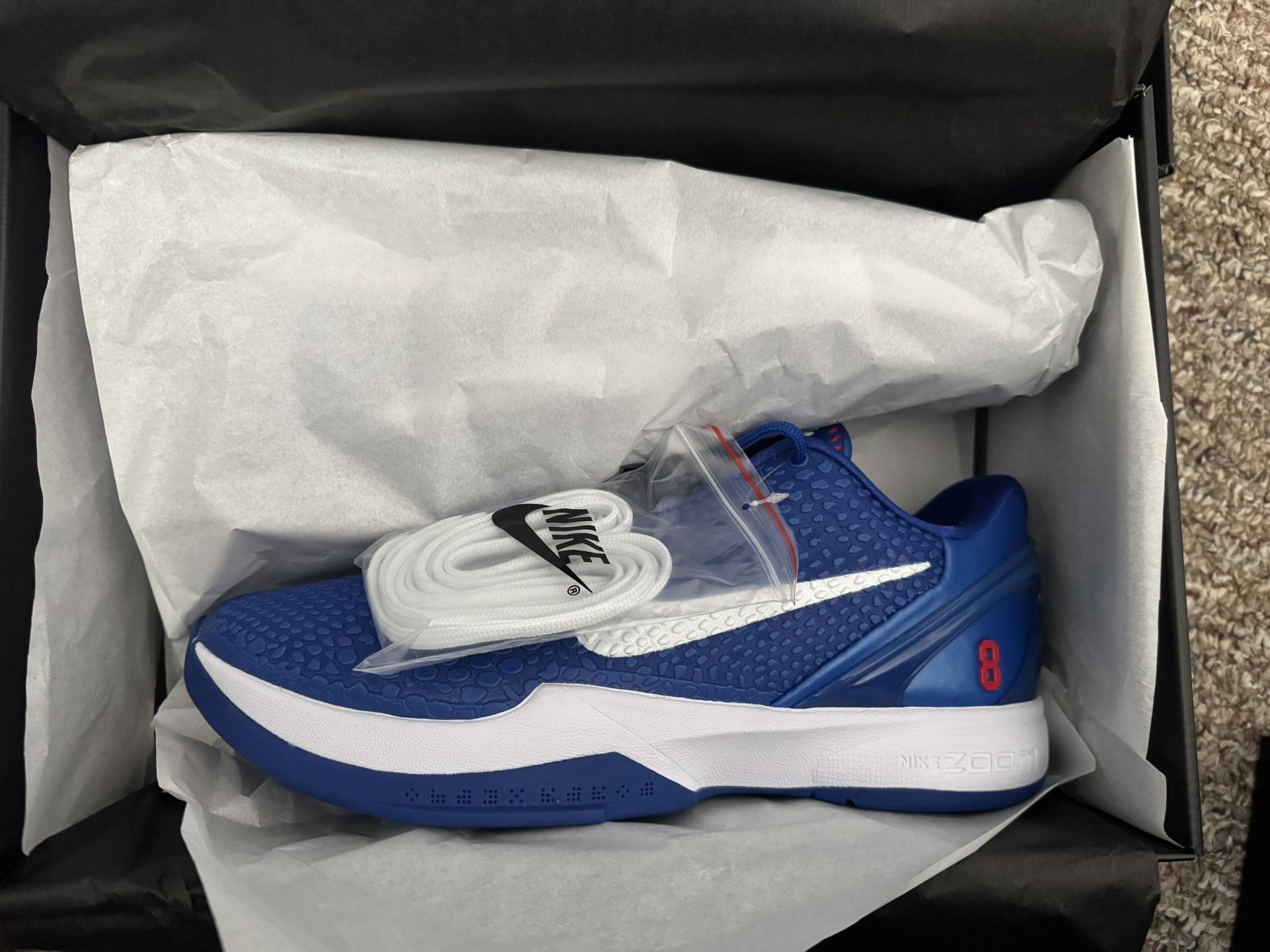 Nike Kobe 6 Protro Dodgers Size 11 & 11.5