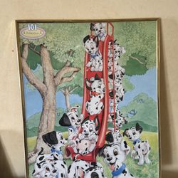Vintage 101 Dalmatians Poster Picture Frame