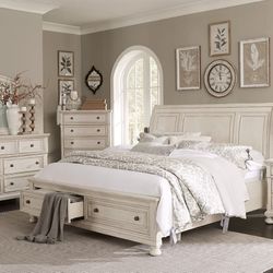 $1979 For 5pc BEDROOM SET . SOLID WOOD REAL PRICE