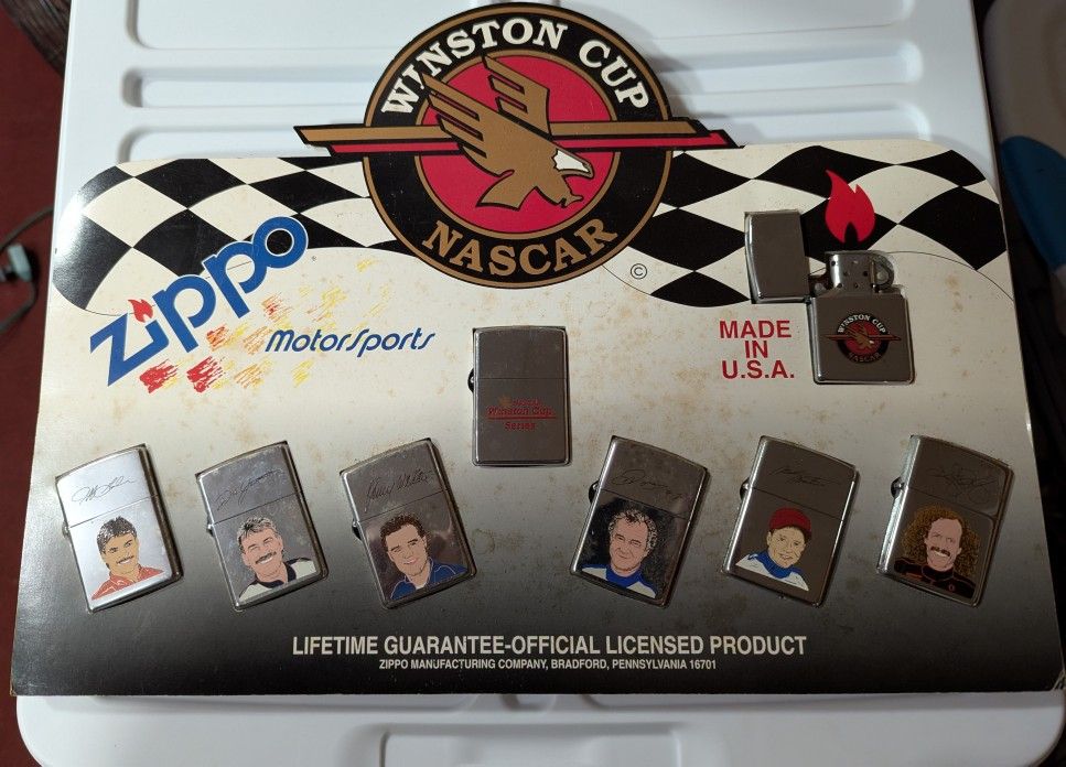 RARE 1993-94 Zippo Winston Cup Display