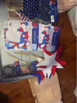 Fourth of July party decorations