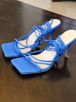 Blue Heels Originally $40 Now $15