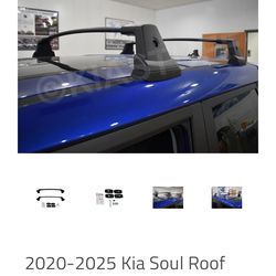 New 2020-2025 Kia Soul Roof Rack Bars