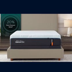 Queen Sized New Tempurpedic Pro Adapt Medium In Wrap