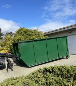 Perfect for Large Cleanouts & Construction Debris. 20-Yard Dumpster 
