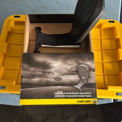 Can-Am Ryker Foldable Passenger Backrest