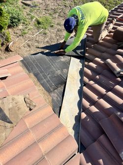 Tile Roof Leak …