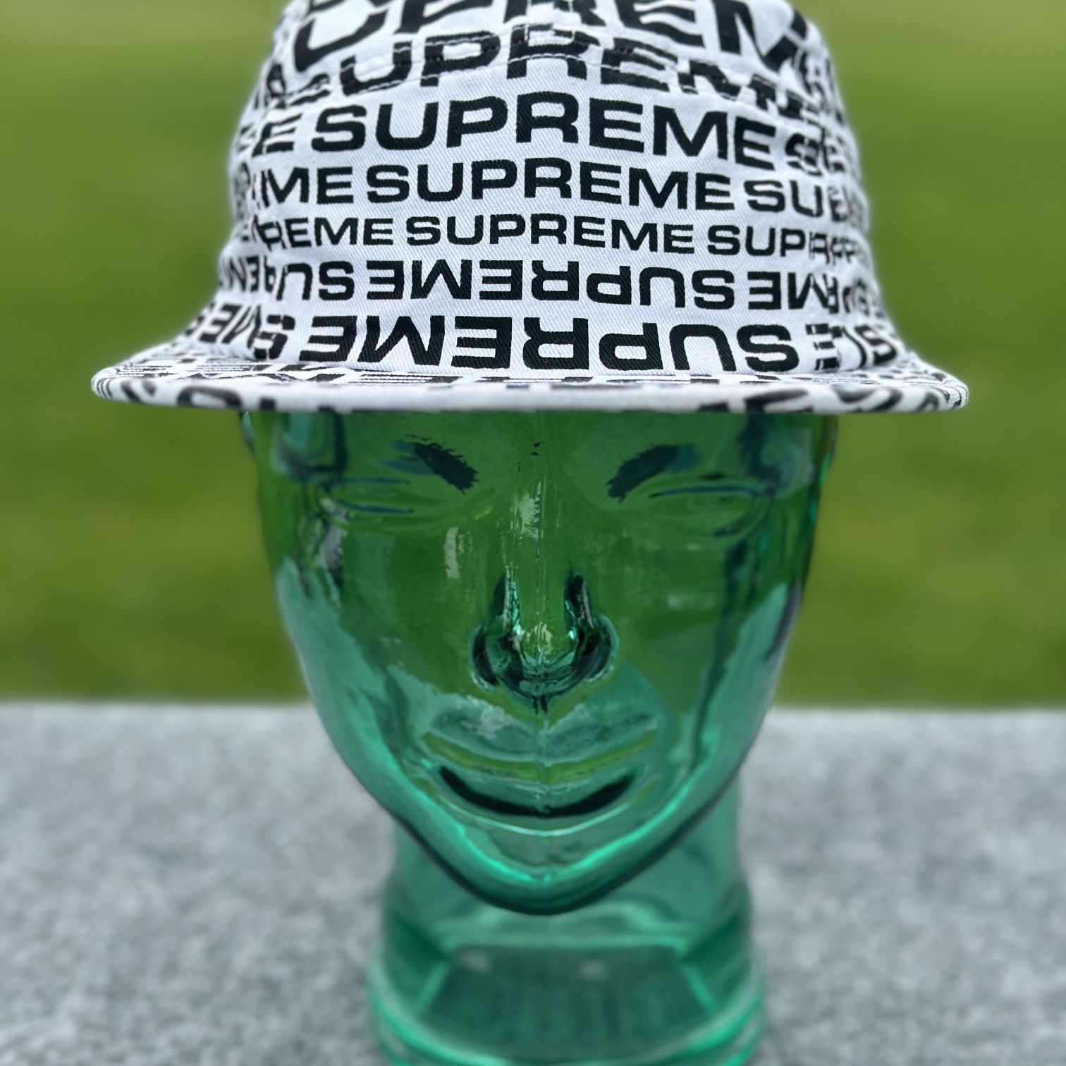 NWOT SUPREME ALL OVER PRINT REPEATER CAMP CAP HAT
