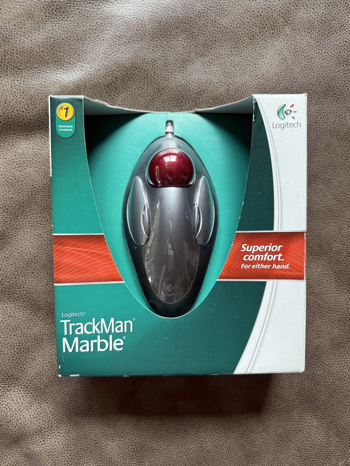 👉🏼Logitech TrackMan Marble Trackball Mouse – Used, Great Condition