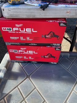 Milwaukee M18 Fuel HackZall Tool Only $130 Each 