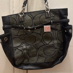 Black Leather Handbag