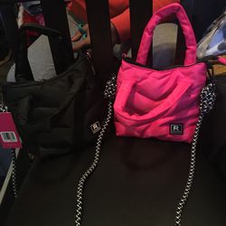 Hot Pink And black Rampage Party Bags