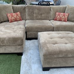 Nice Beige Sectional 