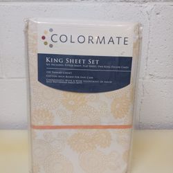 ColorMate King Sheet Set
