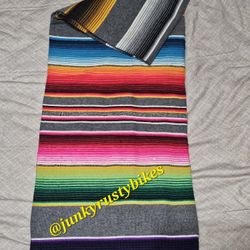 New 5x7 Serape Sarape Zarape Mexican Blanket