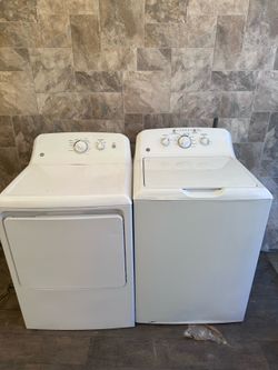 GE washer and dryer laundry