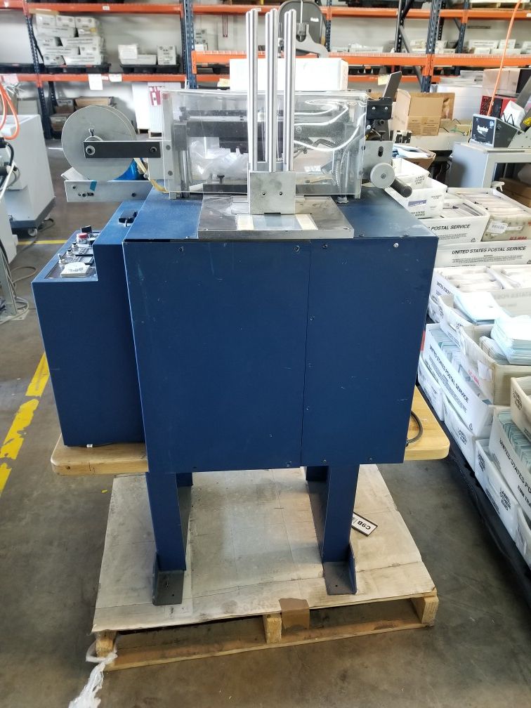 Malahide Hot Stamp Stamping Press Model E4CC Plastic Card Machine