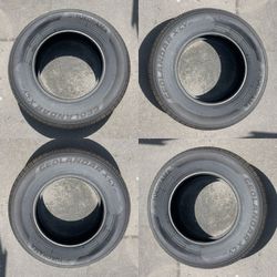 265/70R18 Yokohama Geolandar X-CV Set of 4 11/32 tread Used Tires 265 70 18 14B