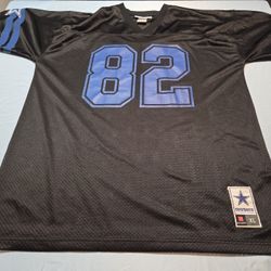 Mens  2XL BLACK Dallas Cowboys #82 Jason Witten NFL Jersey