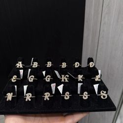 Diamond Initial Rings 