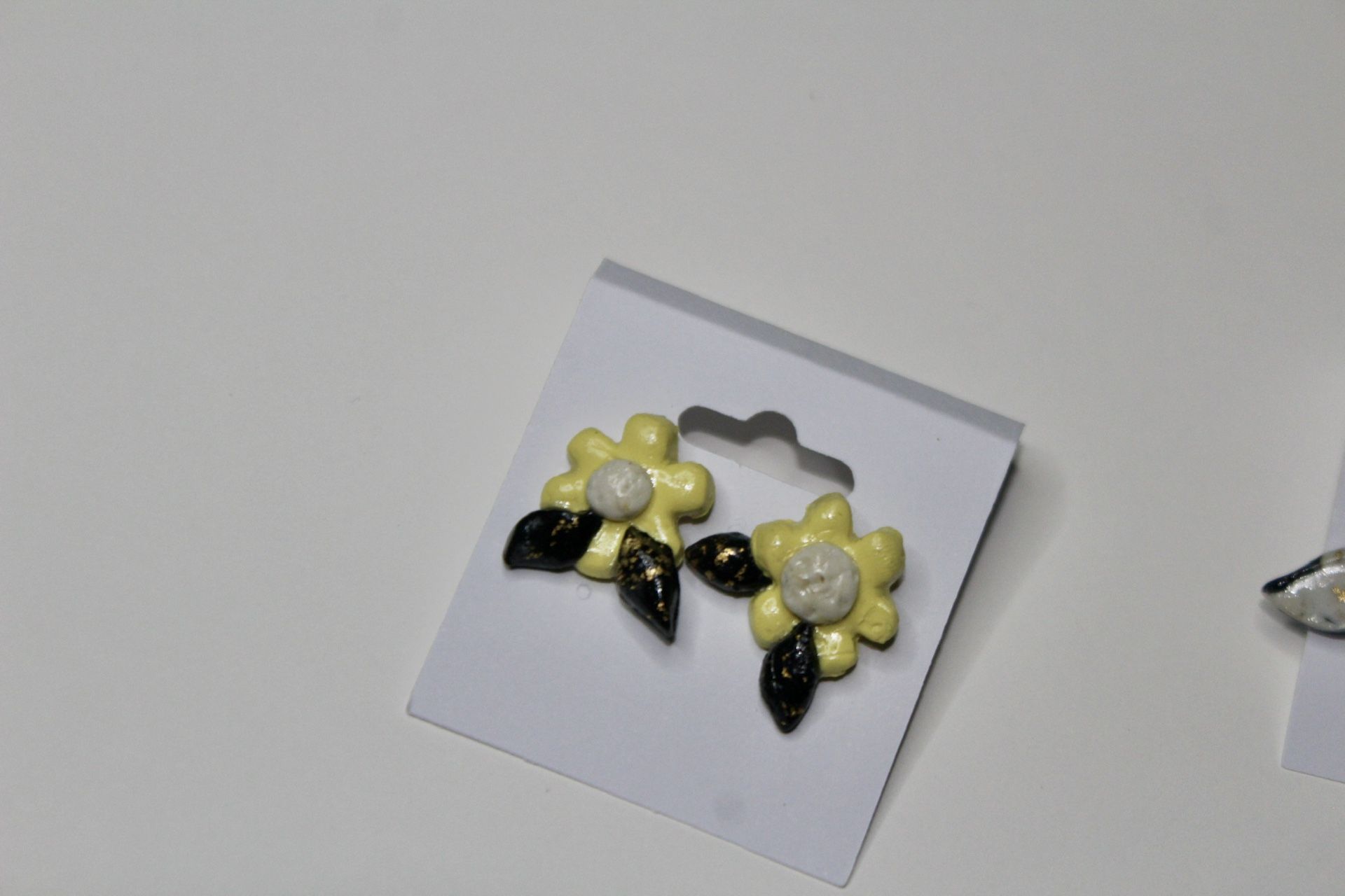 Handmade Flower Stud Earrings