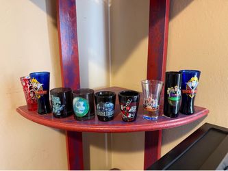 Disney shot glasses