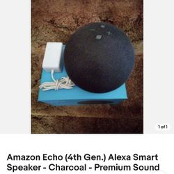 Amazon Echo (4th gen) Alexa 