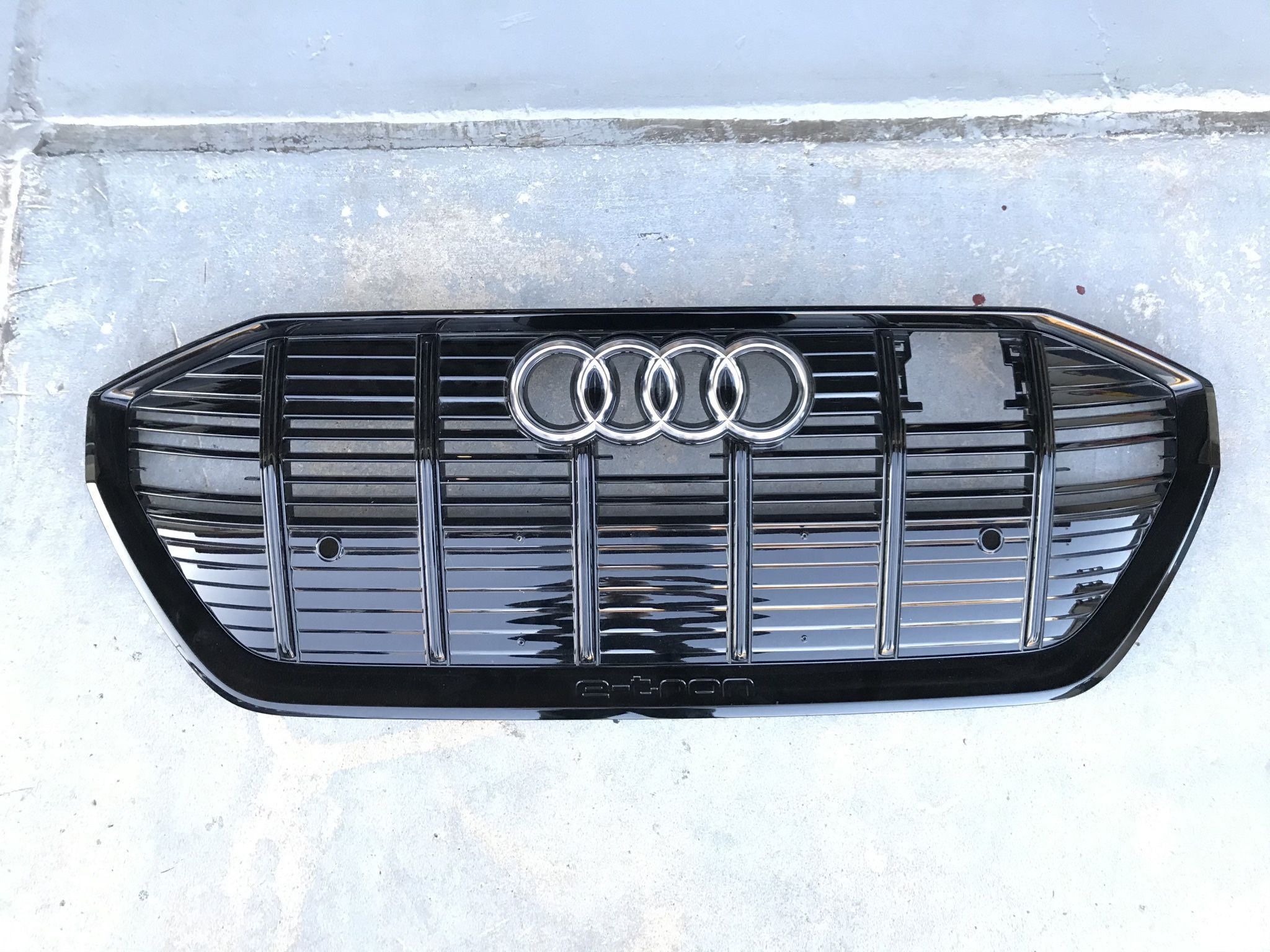 Audi etron grill 2019, 2020, 2021, front grille Audi e tron