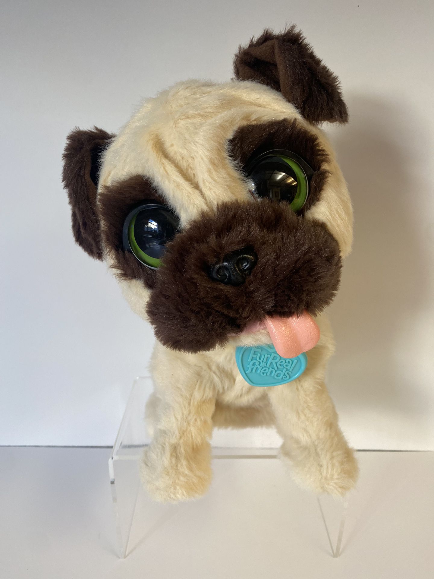 FurReal Friends JJ My Jumpin' PUG  Pet Interactive Dog Toy  Sounds & Moves TOY