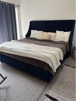 King size bed frame