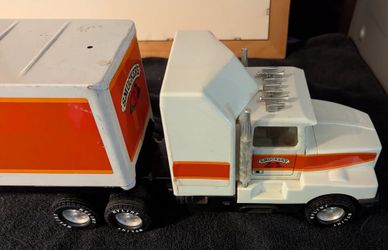 Vintage Nylint Smucker’s Advertising Semi Truck & Trailer – 25" Steel