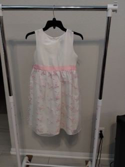 George, white and pink dress for girls, size 12