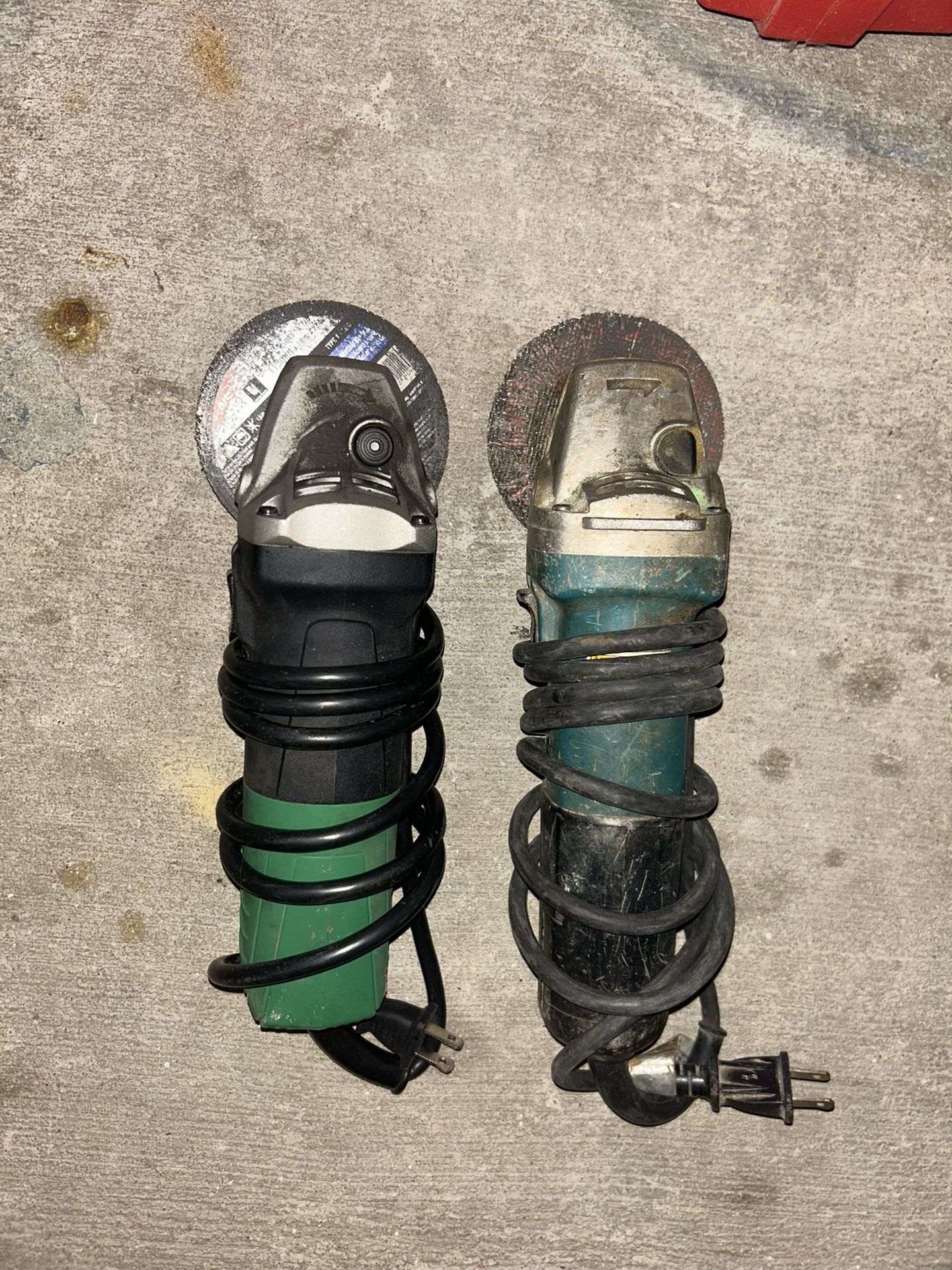 Makita And Metabo Grinder