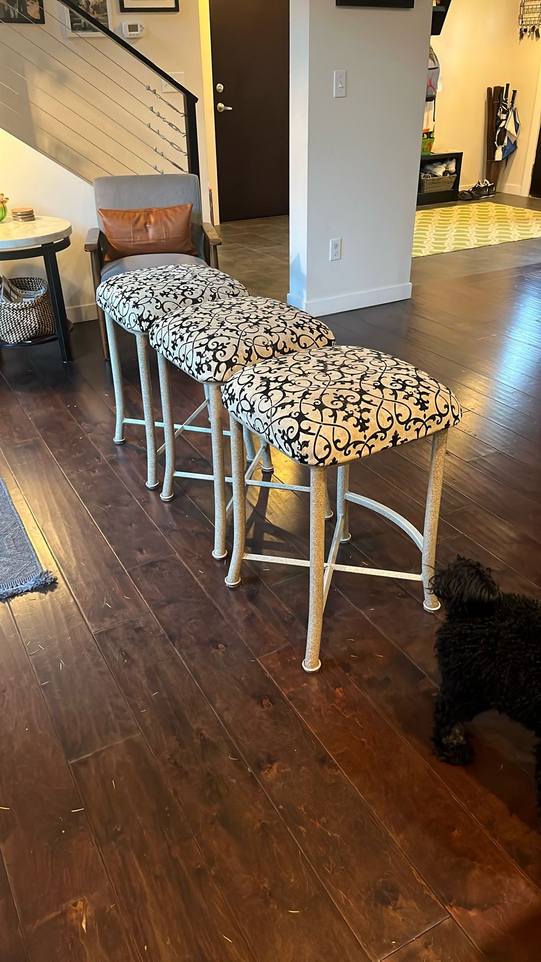 3 Bar Stools 