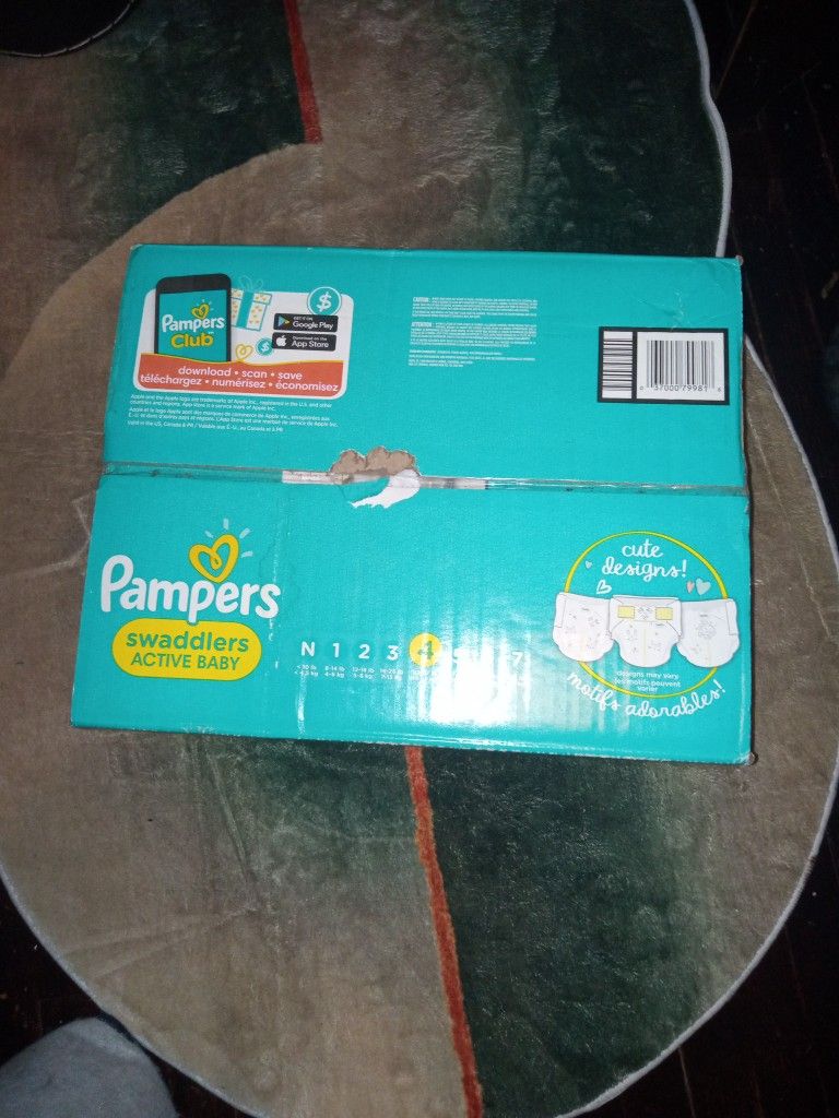 Swaddles Pampers Size 4 150 Count