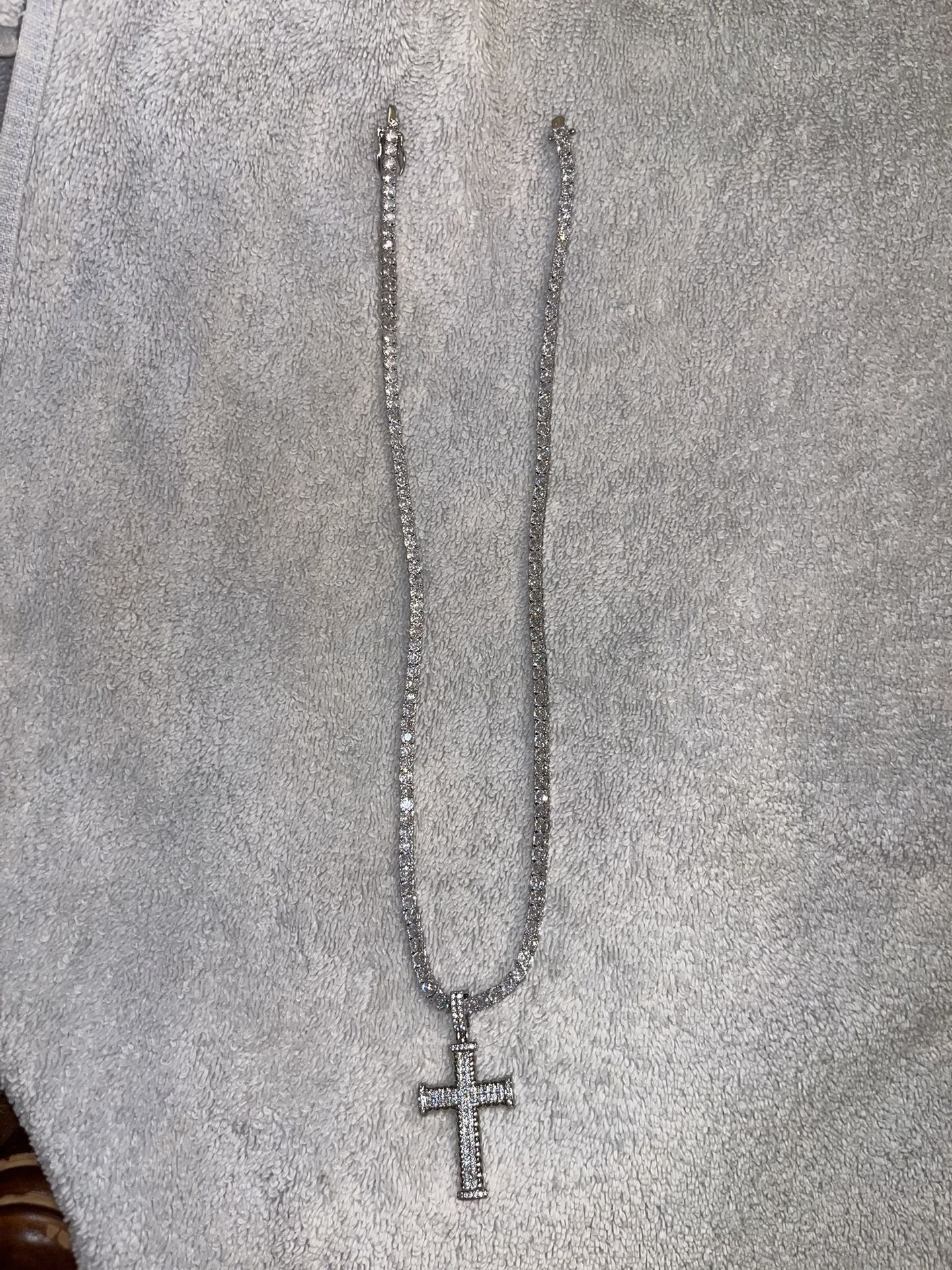 Diamond Moissanite necklace