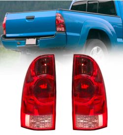 Pair Tail Brake Lights 2005-2015 Toyota Tacoma Right Left Lamps 