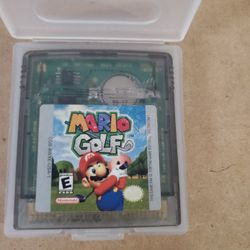 Mario Golf Nintendo Game Boy Color video games
