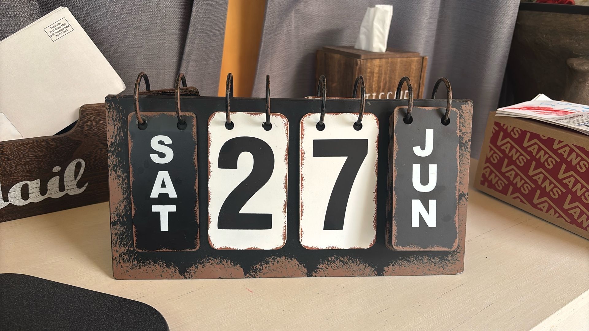Metal Calendar