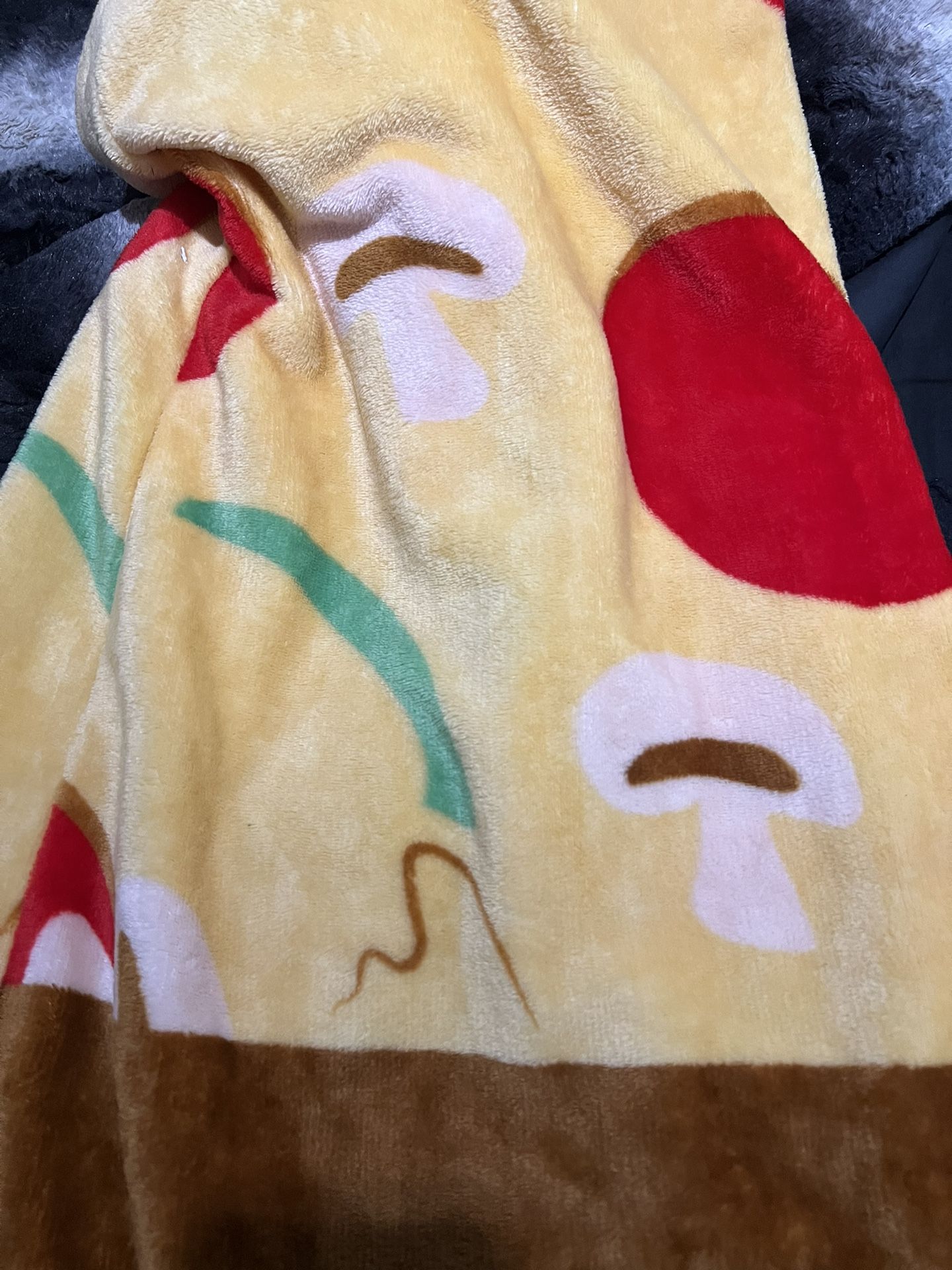Kids Pizza Blanket/sleeping Bag Style That You Get Inside